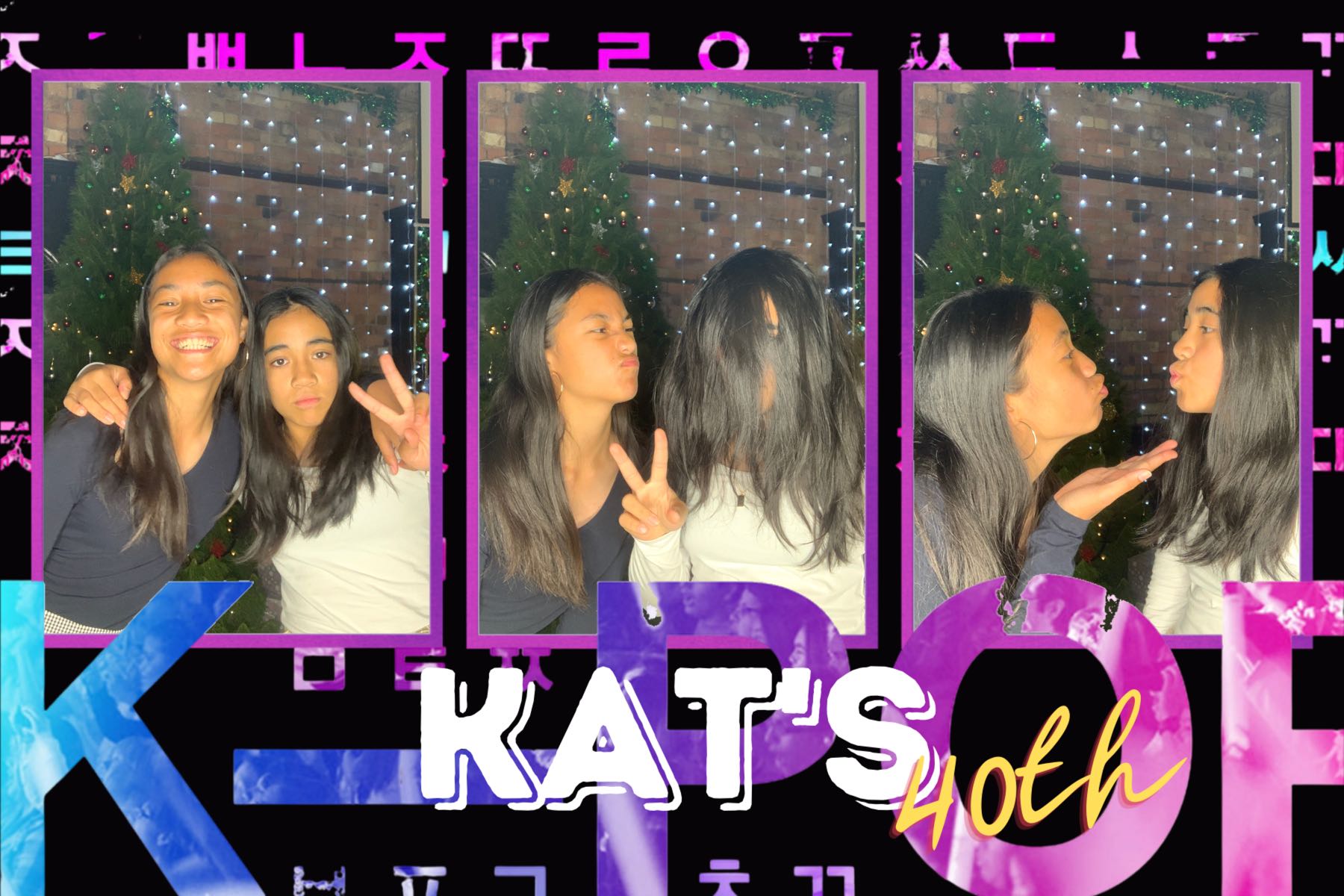 Kat's 40th | View more photos from the event at gallery.photobooth.co.nz/u/SelfieCentral/Kats-40th